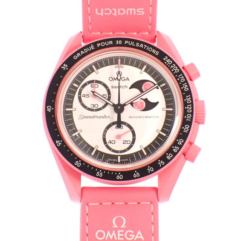 スウォッチ Swatch オメガ Omega S033P700 ピンク OMEGA（オメガ） スウォッチ SWATCH ミッショントゥザピンク ムーン