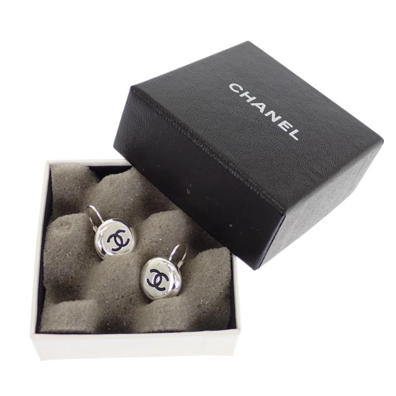 CHANEL（シャネル） ココマーク ヴィンテージ フック ピアス メタル