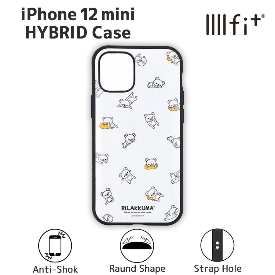 リラックマ Iiiifit Iphone 12mini 対応ケース 5 4inch モノトーン 人気 キャラクター アニメ かわいい 12 Mini ミニ 持ちやすい ラウンド形状 0002g Grc 246a Zealダイレクト 通販 Yahoo ショッピング