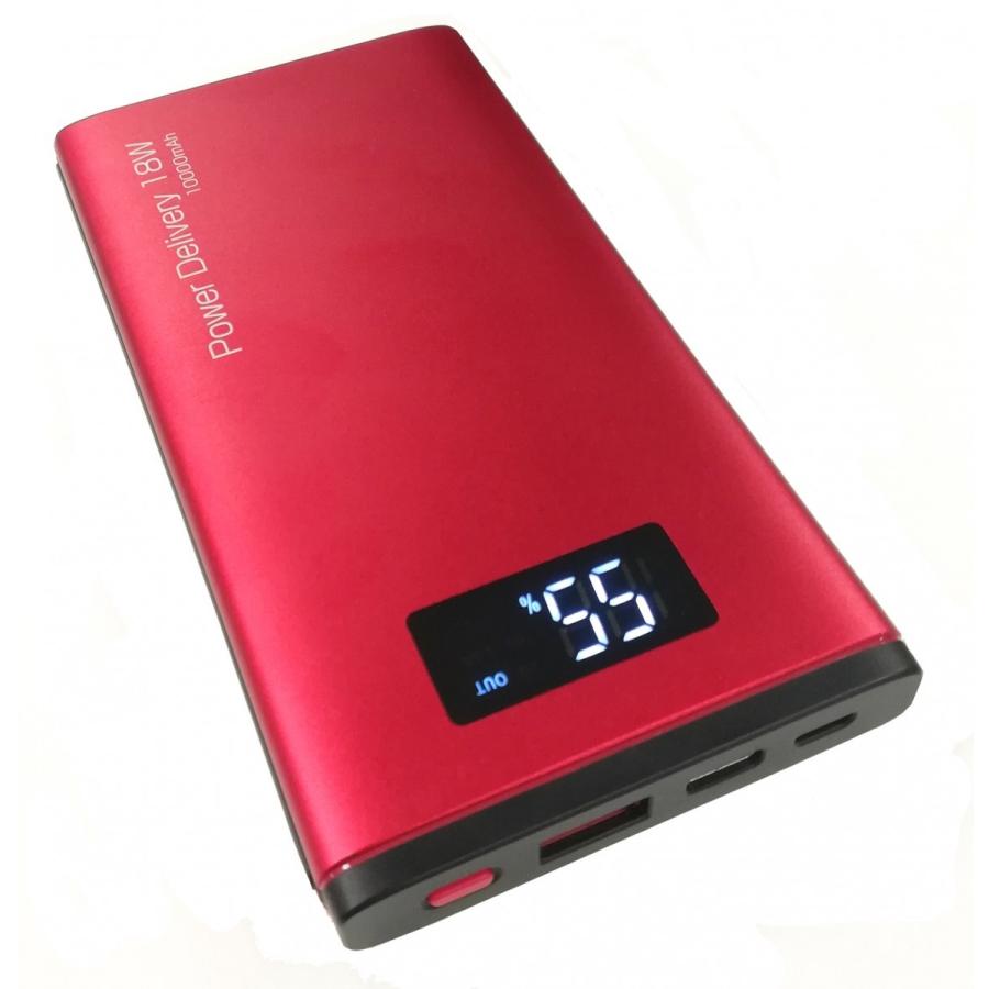 モバイルバッテリー 残量デジタル表示 Powerdelivery対応 Qc3 0 急速充電 Pd mah Am100p 10 Zealダイレクト 通販 Yahoo ショッピング