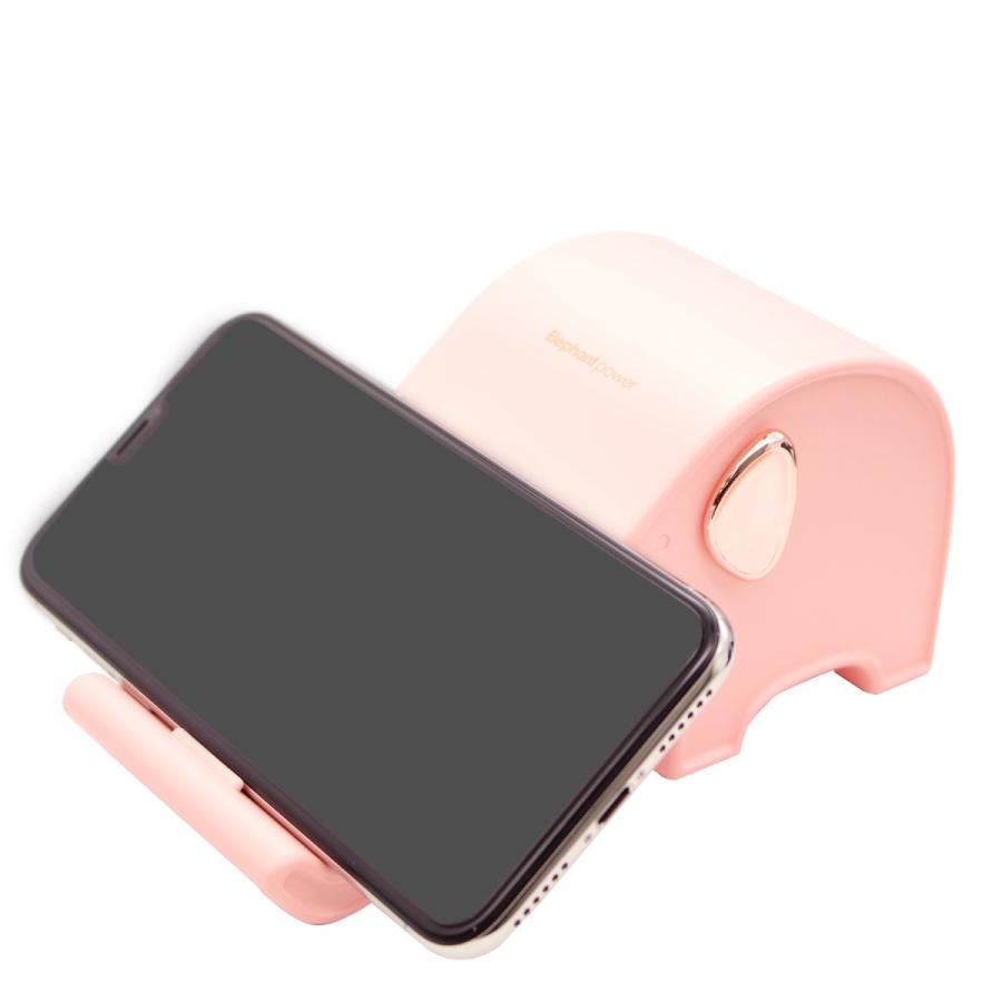 ワイヤレス充電器 エレファント ブラック ホワイト ピンク かわいい 動物 縦型 便利 デスク回り Cw 01 Zealダイレクト 通販 Yahoo ショッピング