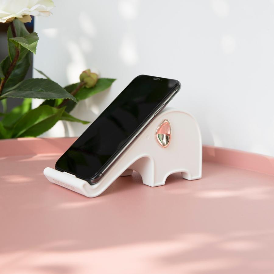 ワイヤレス充電器 エレファント ブラック ホワイト ピンク かわいい 動物 縦型 便利 デスク回り Cw 01 Zealダイレクト 通販 Yahoo ショッピング
