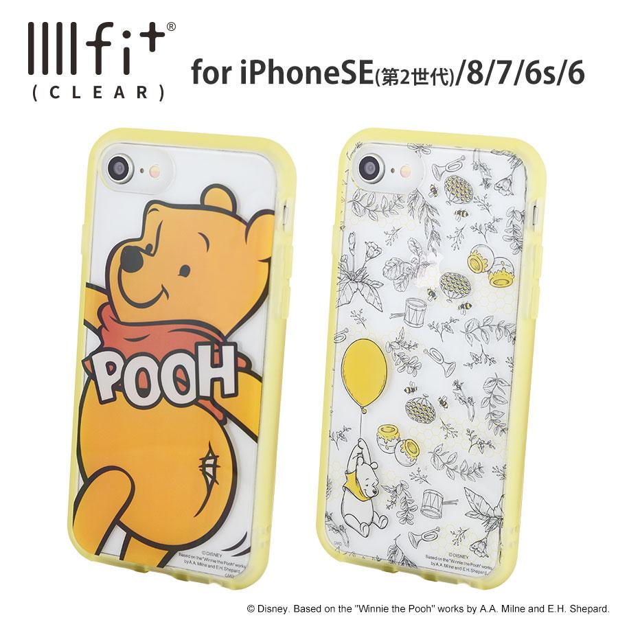 くまのプーさん Iiii Fit Clear Iphonese 第二世代 8 7 6s 6対応ケース アップ 総柄 クリア かわいい キャラクター ディズニー プーさん 人気 Se Dn 706 Zealダイレクト 通販 Yahoo ショッピング