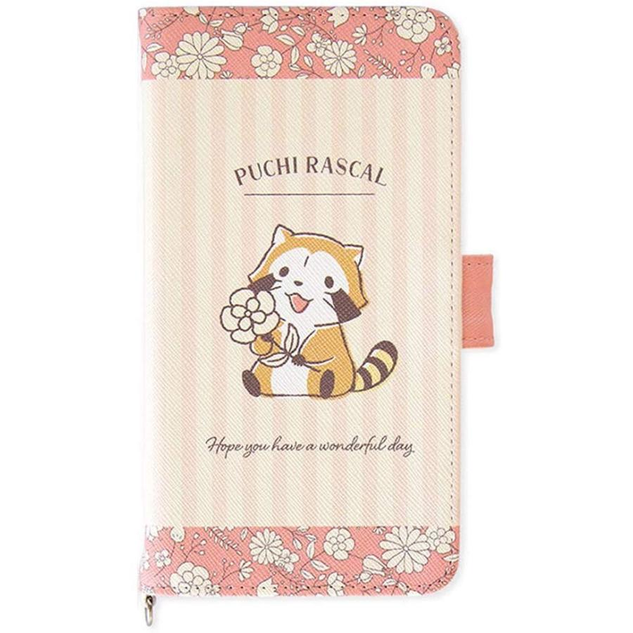 プチラスカル マルチフリップカバーm サイズ ボタニカル 総柄 手帳型 汎用ケース 総柄 かわいい キャラクター ラスカル アニメ Mrs 48 Zealダイレクト 通販 Yahoo ショッピング