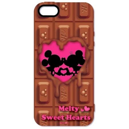 ミッキーミニーシルエット Iphone5専用シェルジャケット チョコレート Dn a Sku Zealダイレクト 通販 Yahoo ショッピング