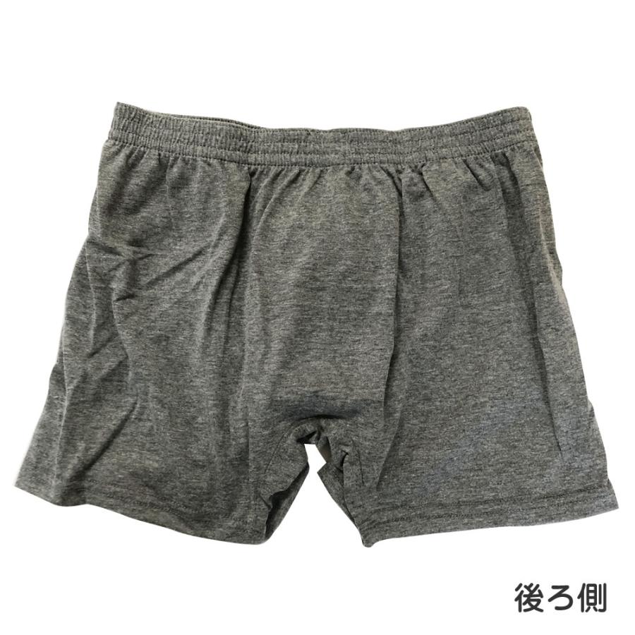 ちょいもれ対応パンツ 2枚セット 前開き吸水ニットトランクス 同サイズ