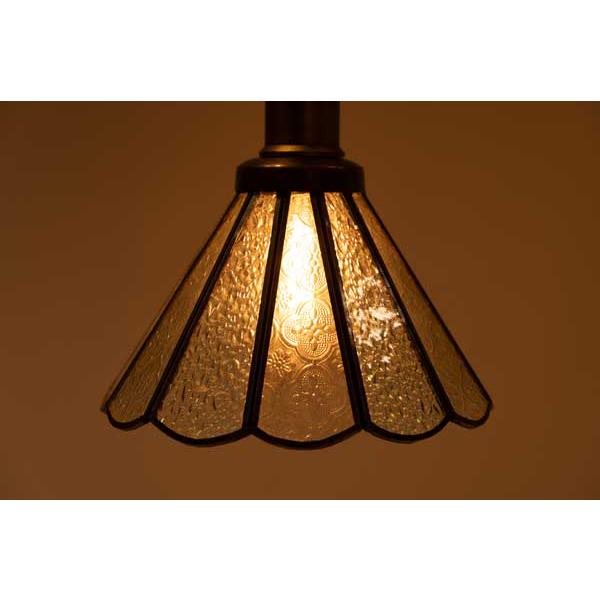 ステンドグラス ライト レトロ 照明 スチール製 LHT-311 N01