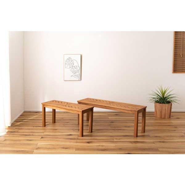 東谷 ヘリンボーン柄ベンチ（100cm） NX-719 : インテリアショップ