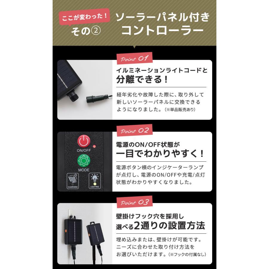 Ledソーラーイルミネーション 100球 点灯8パターン 屋外 ソーラー クリスマス 送料無料 クリスマスプレゼント イルミネーションライト プレゼント 965u963 ブリッジトレード 通販 Yahoo ショッピング