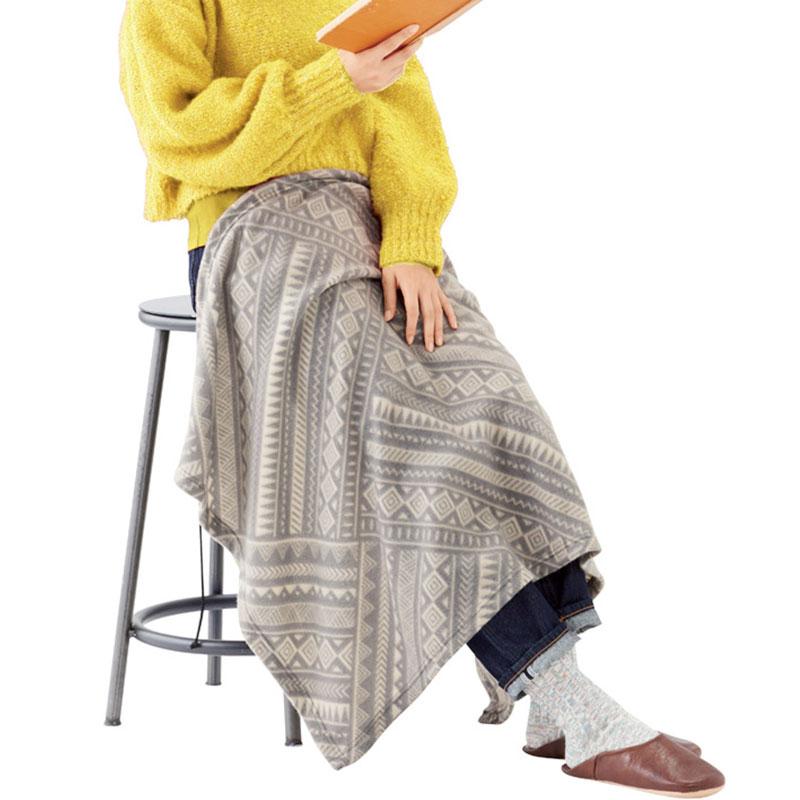 ひざ掛け 膝掛け 肌触り フリース 冷え対策 カジュアル ふわふわ