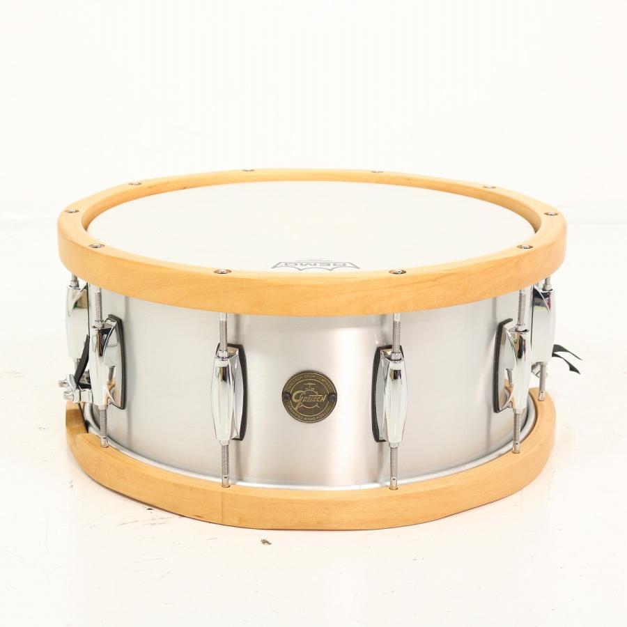 S1 6514 A Wh イシバシ楽器 Aluminum グレッチ Wood Hoop アルミ ウッドフープ Gold Gretsch Series グレッチ スネア 店頭展示アウトレット特価 御茶ノ水ドラム館