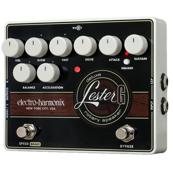 超歓迎 Electro Harmonix Lester G デラックス ロータリースピーカーエミュレーター レスターg 御茶ノ水本店 最新コレックション Demo Juniorkids Co Uk