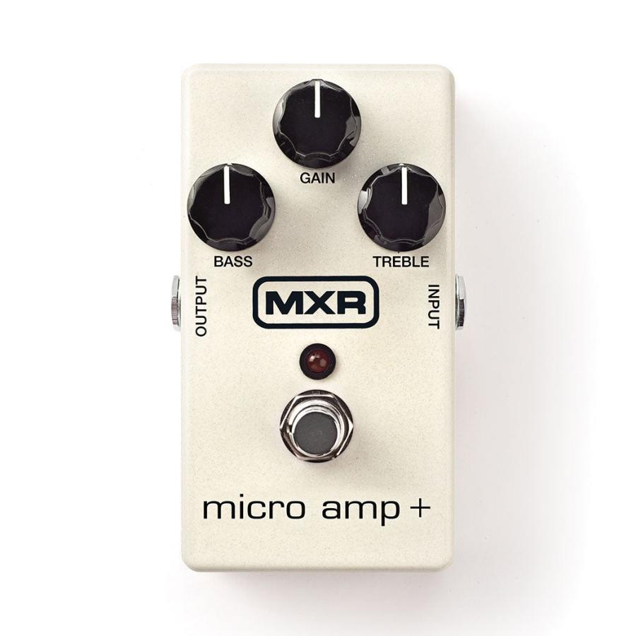 (セール品)MXR / M233 MICRO AMP+ プリアンプ ブースター エムエックスアール(御茶ノ水本店)