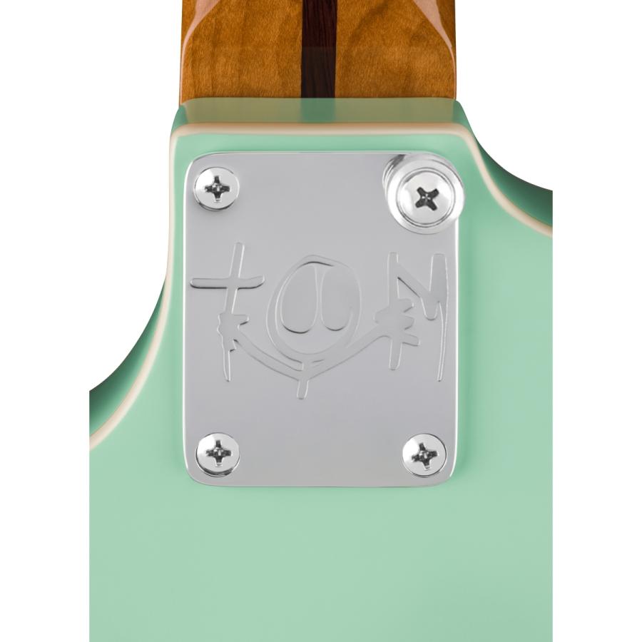 Fender / Tom DeLonge Starcaster Rosewood Fingerboard Chrome Hardware Satin Surf Green フェンダー トム・デロング(御茶ノ水本店)｜ishibashi-shops｜06