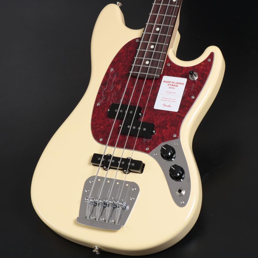 Fender / Made in Japan Hybrid Mustang Bass Vintage White(御茶ノ水 
