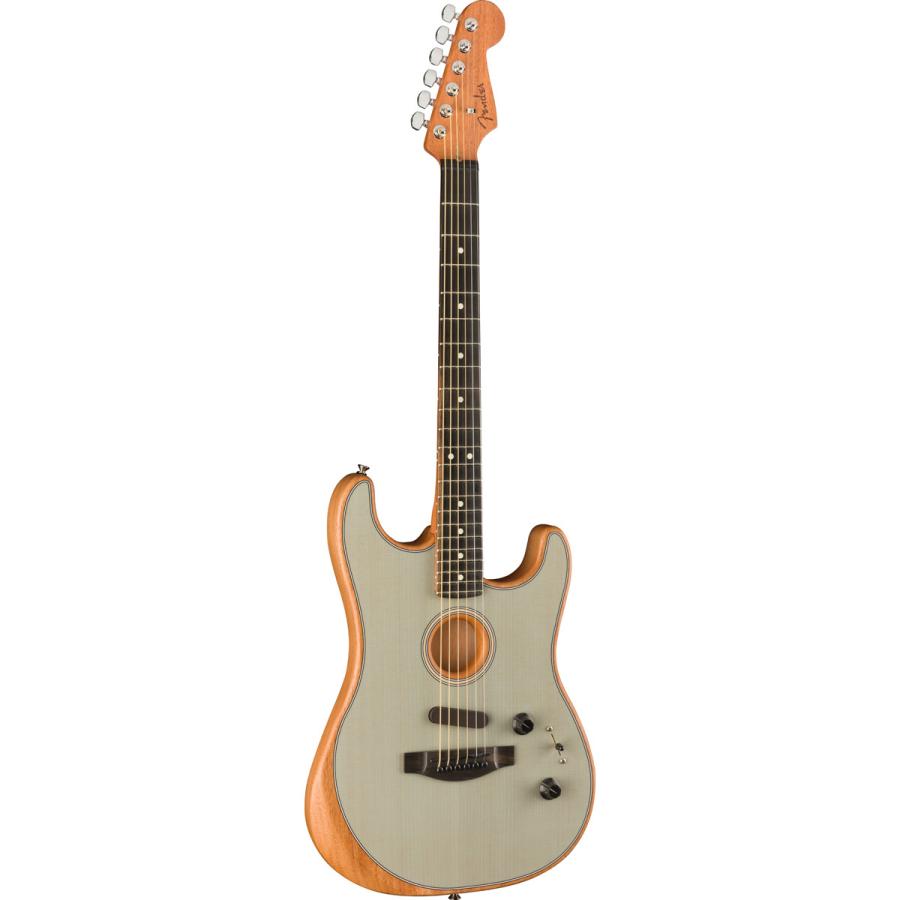 A7人気シール帳 Fender / AMERICAN ACOUSTASONIC STRATOCASTER Transparent Sonic Blue (USA製) フェンダー アコスタソニック エレアコ(御茶ノ水本店)(YRK) 【KU2621239200】(92820円)