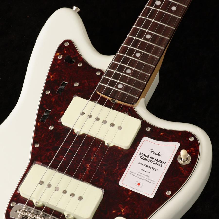 Fender / Made in Japan Traditional 60s Jazzmaster  Rosewood Fingerboard Olympic White (重量:3.40kg) (御茶ノ水本店)の画像