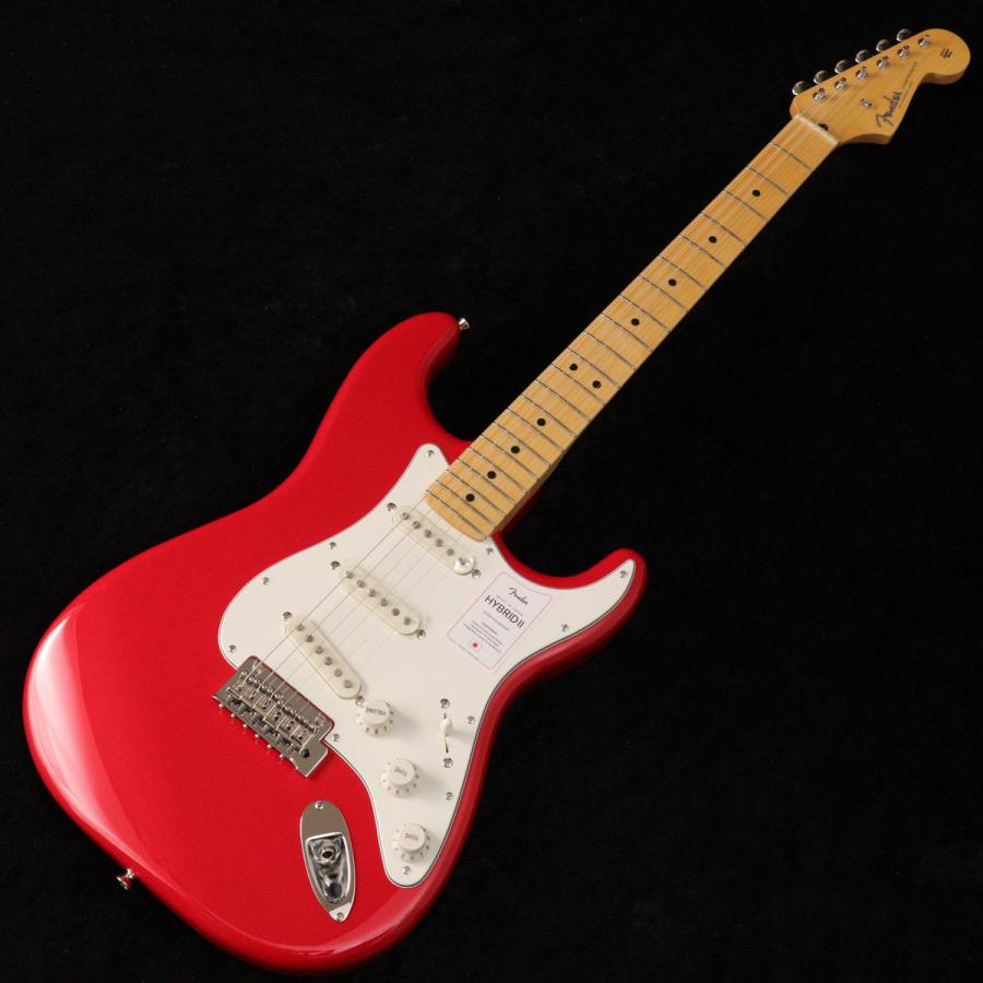 Fender / Made in Japan Hybrid II Stratocaster Maple Modena Red(重量:3.48kg) (御茶ノ水本店)の画像