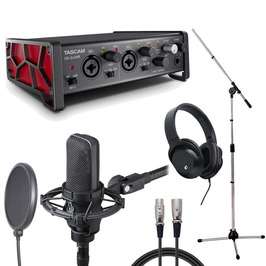 Tascam At4040 Us 2x2hr Dtm Daw Audio Technica At4040 レコーディングセット 御茶ノ水 本店