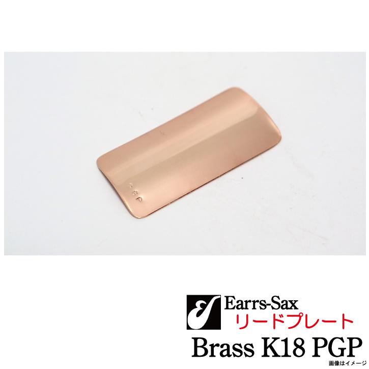 EARRS SAX / リガチャープレート BRASS-PGP Lサイズ イヤーズ サックス(ウインドパル)｜ishibashi-shops