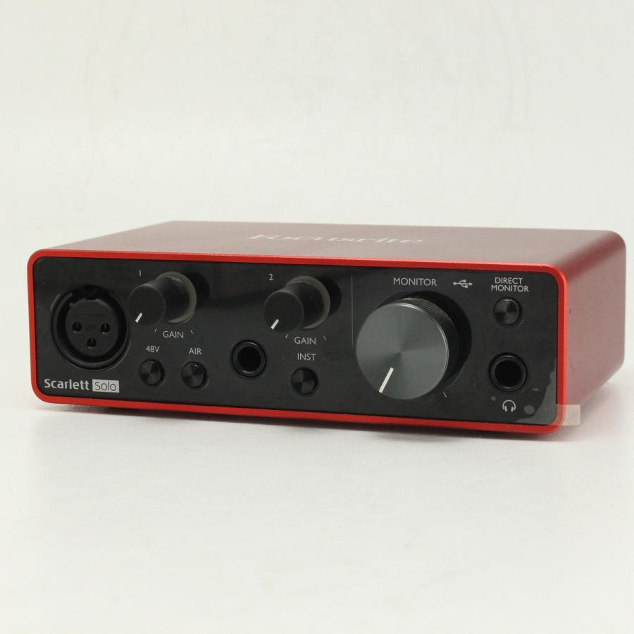 中古) FOCUSRITE / Scarlett Solo gen.3 (御茶ノ水本店) : イシバシ