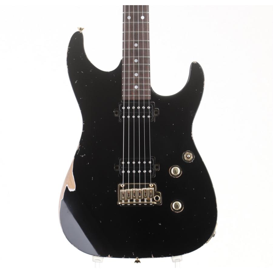 ギター Addictone ARENA llic Black(USA Neck) 中古)ADDICTONE CUSTOM GUITARS / ARENA Black Aged (御茶ノ水本店