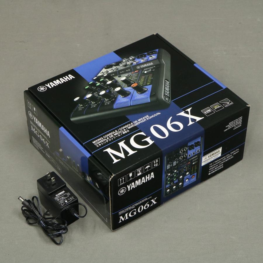 中古) YAMAHA / MG06X (御茶ノ水本店) アナログミキサーMG06X（開封 