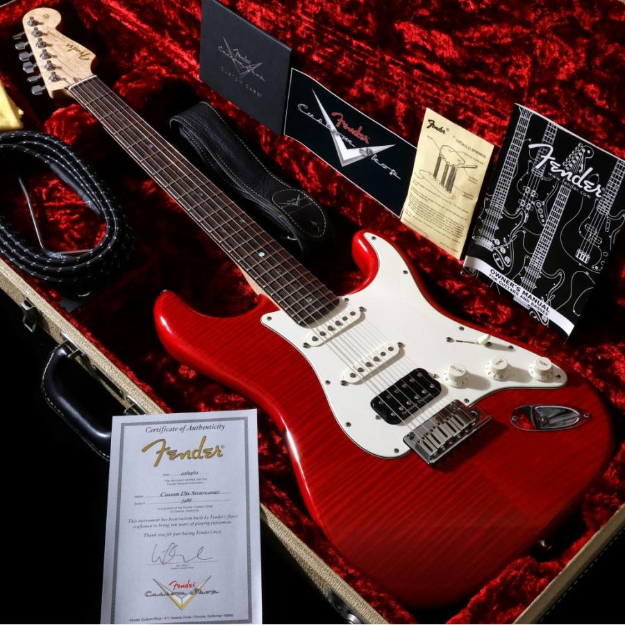 中古)Fender Custom Shop / Deluxe Stratocaster Flame Maple Top HSS