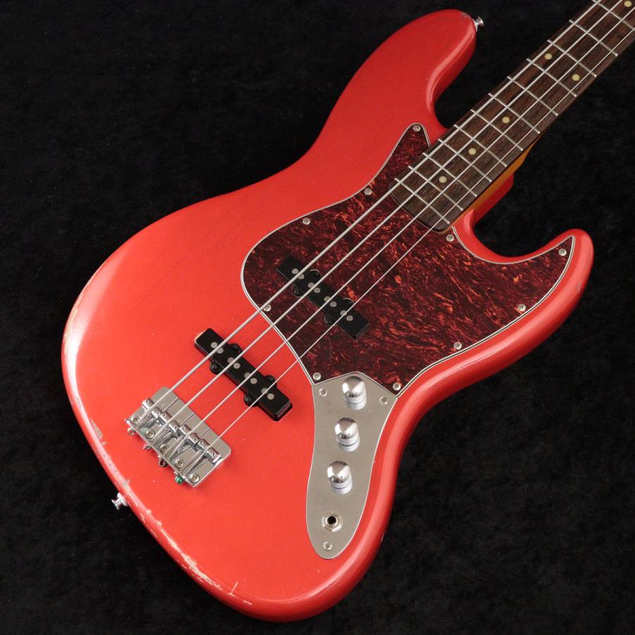 中古)Miyako Custom Bass Guitar / Modern Vintage MJB-4R Red Relic