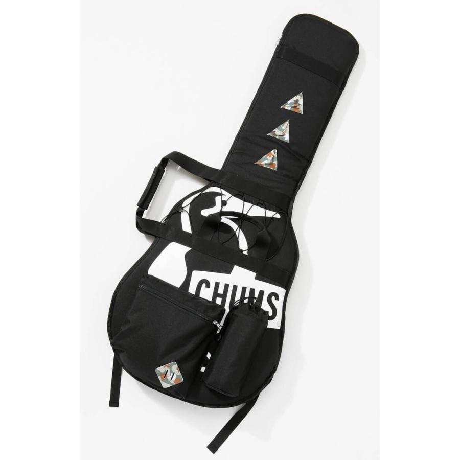 CHUMS / EG-BAG ECO BLACK CAMO 2017FW エレキギター用ケース 