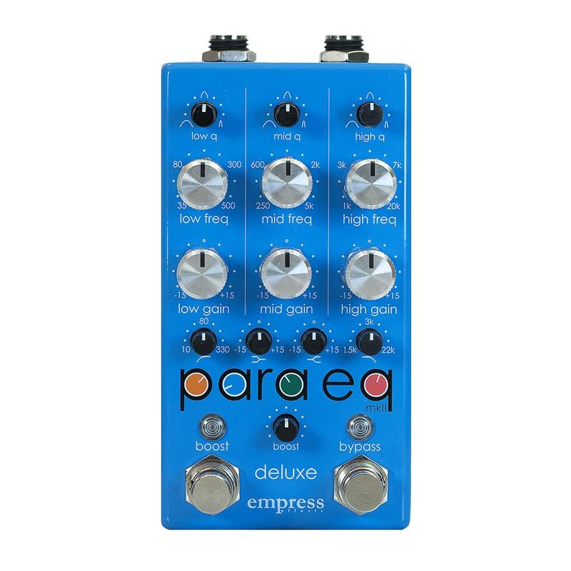 Empress Effects / ParaEQ MKII Deluxe EQ w/Boost Pedal Version 