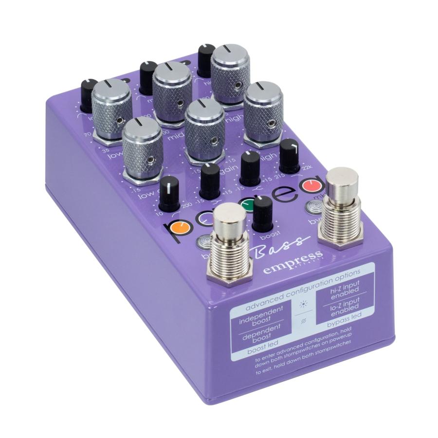 Empress Effects / Bass ParaEQ EQ w/ Boost for ベース用エフェクター