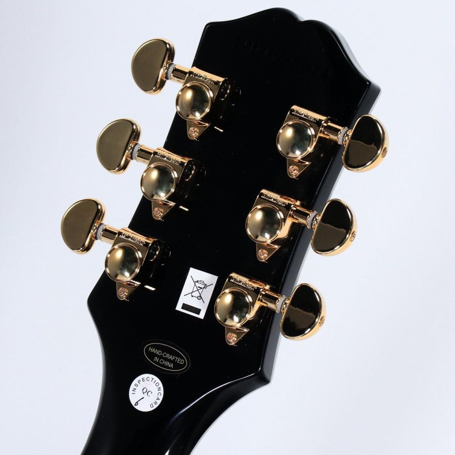 Epiphone / Inspired by Gibson Les Paul Custom Ebony エピフォン エレキギター レスポール カスタム(御茶ノ水本店)｜ishibashi-shops｜08