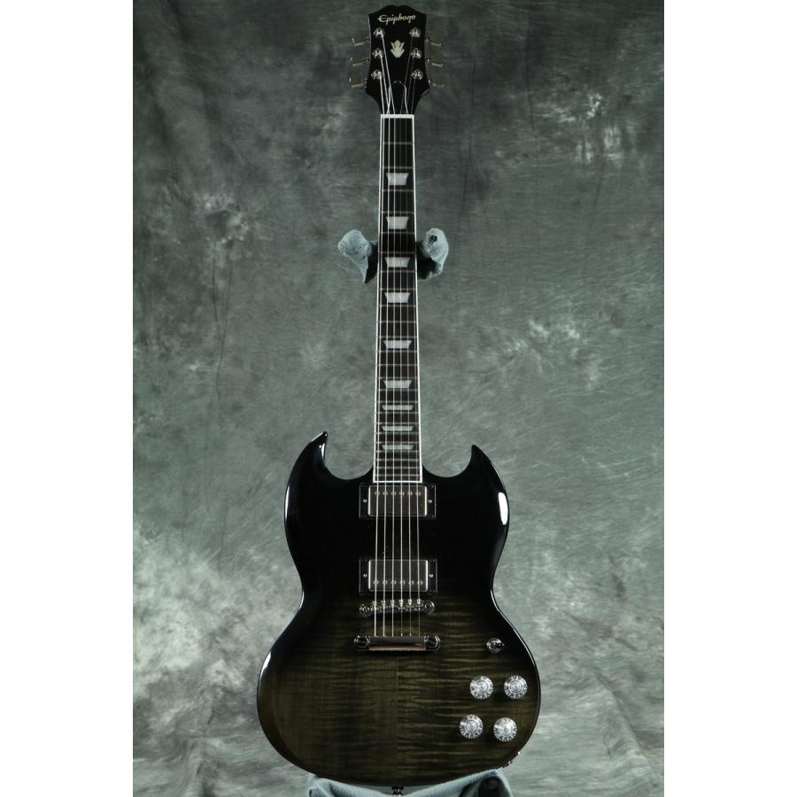 Epiphone / Inspired by Gibson SG Modern Figured Trans Black Faded