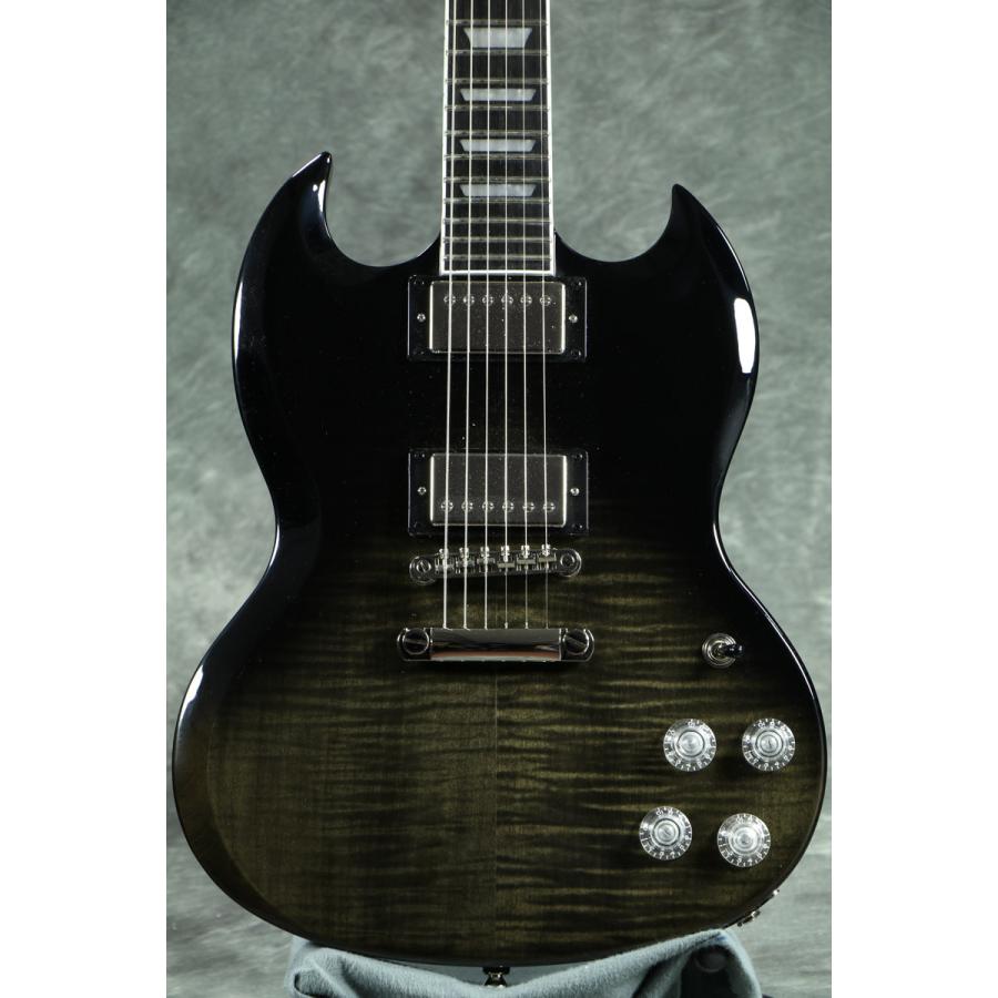 Epiphone / Inspired by Gibson SG Modern Figured Trans Black Faded