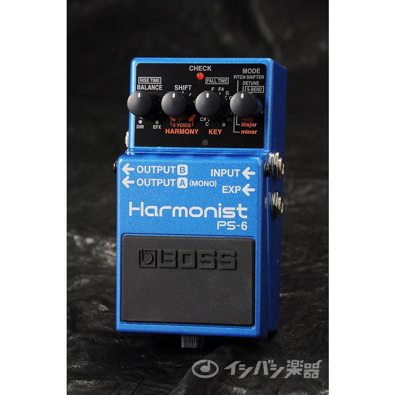 【完品】BOSS Harmonist PS-6 ギターエフェクター Amazon | BOSS Harmonist PS-6 | ピッチシフター・オクターバー