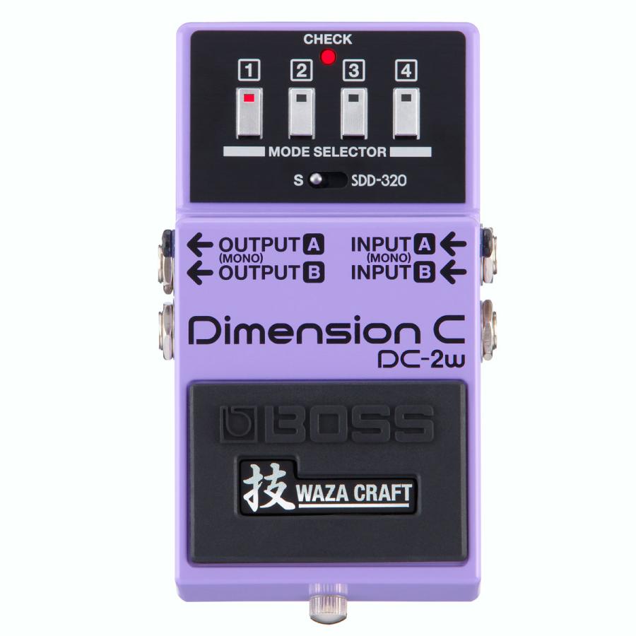 BOSS Dimension C DC-2w ギターエフェクター BOSS Dimension C DC-2W エフェクター ディメンション ボス 技 WAZA