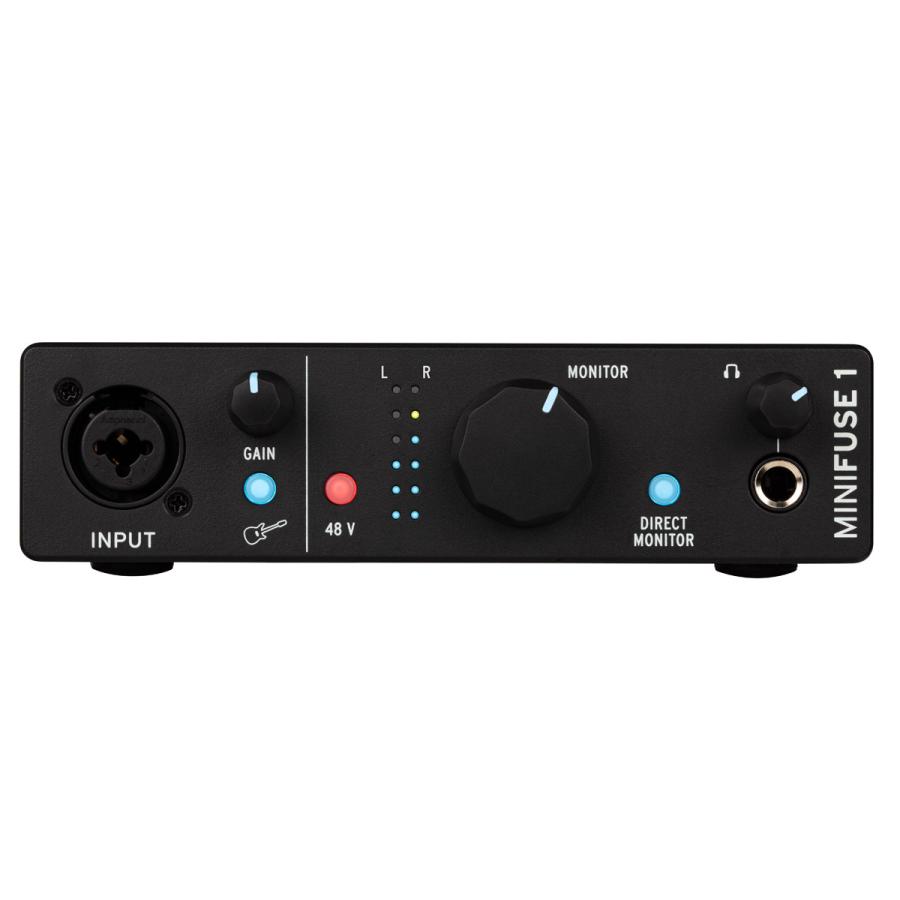 Arturia アートリア / MiniFuse 1 BK (ブラック) 1イン/2アウト USB-C オーディオインターフェイス(御茶ノ水本店)