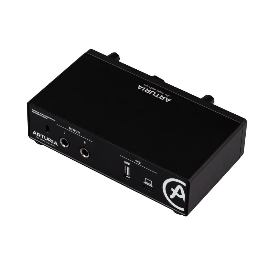 Arturia アートリア / MiniFuse 1 BK (ブラック) 1イン/2アウト USB-C オーディオインターフェイス(御茶ノ水本店)の画像