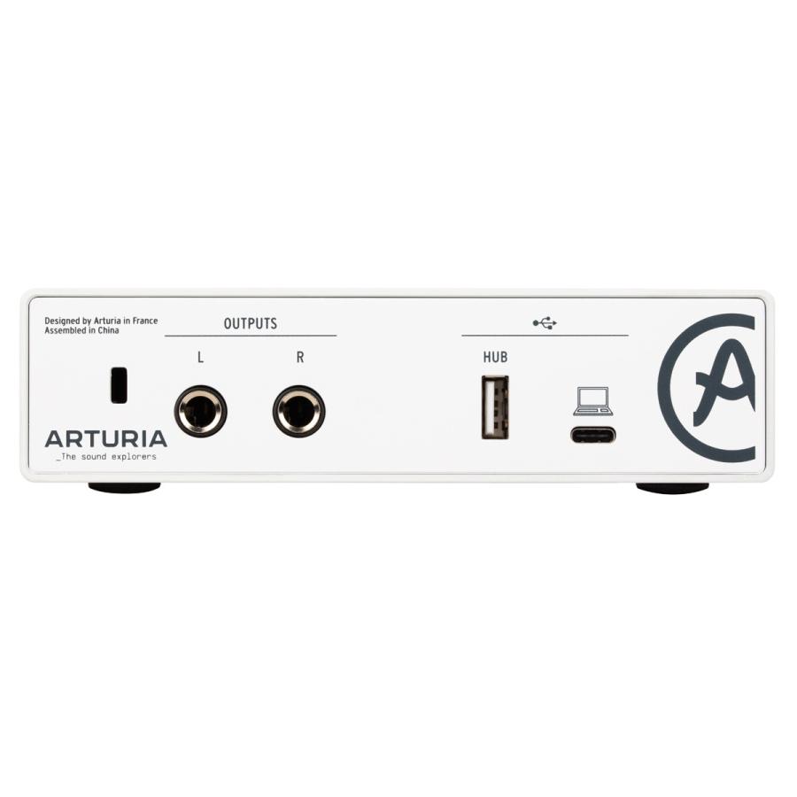 Arturia アートリア / MiniFuse 1 WH (ホワイト) 1イン/2アウト USB-C オーディオインターフェイス(御茶ノ水本店)の画像