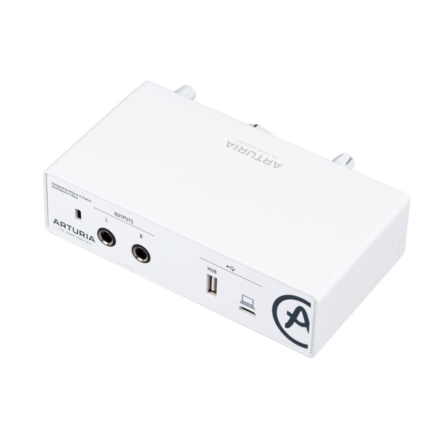 Arturia アートリア / MiniFuse 1 WH (ホワイト) 1イン/2アウト USB-C オーディオインターフェイス(御茶ノ水本店)の画像