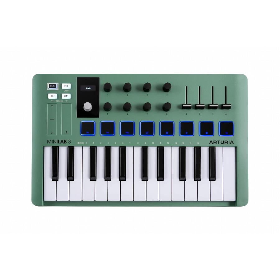 Arturia アートリア / MiniLab 3 Mint MIDIキーボード＆パッド