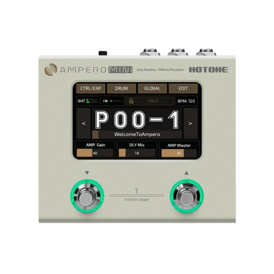 HOTONE / AMPERO Mini アンプモデラー マルチエフェクター : イシバシ