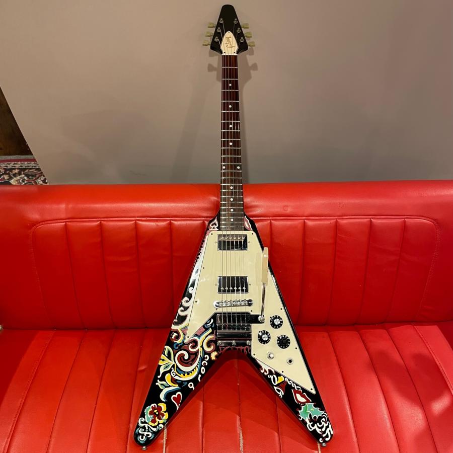 (中古)Gibson Custom Shop / Inspired by Series Jimi Hendrix Psychedelic Flying V -2006-(御茶ノ水FINEST_GUITARS)｜ishibashi-shops｜04