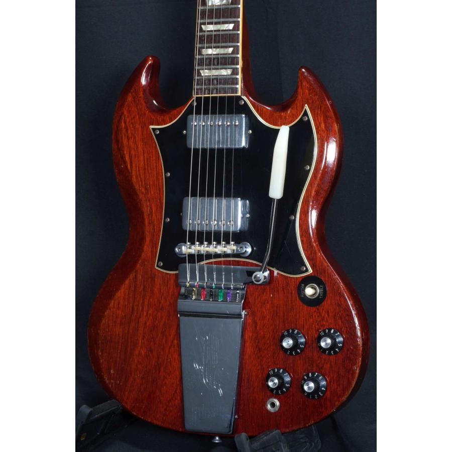 中古)GIBSON / 1968年製 SG Standard w/Maestro Long Vibrola Cherry
