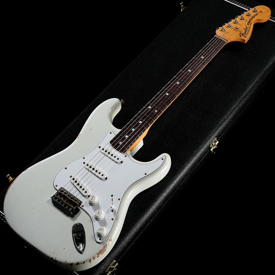 fender ストラトキャスター　オールラッカー　レリックギター Fender Custom Shop / Built 1969 Stratocaster Relic Olympic White
