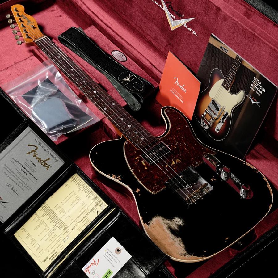 Fender Custom Shop / Built Telecaster Heavy Relic Aged Black 別注