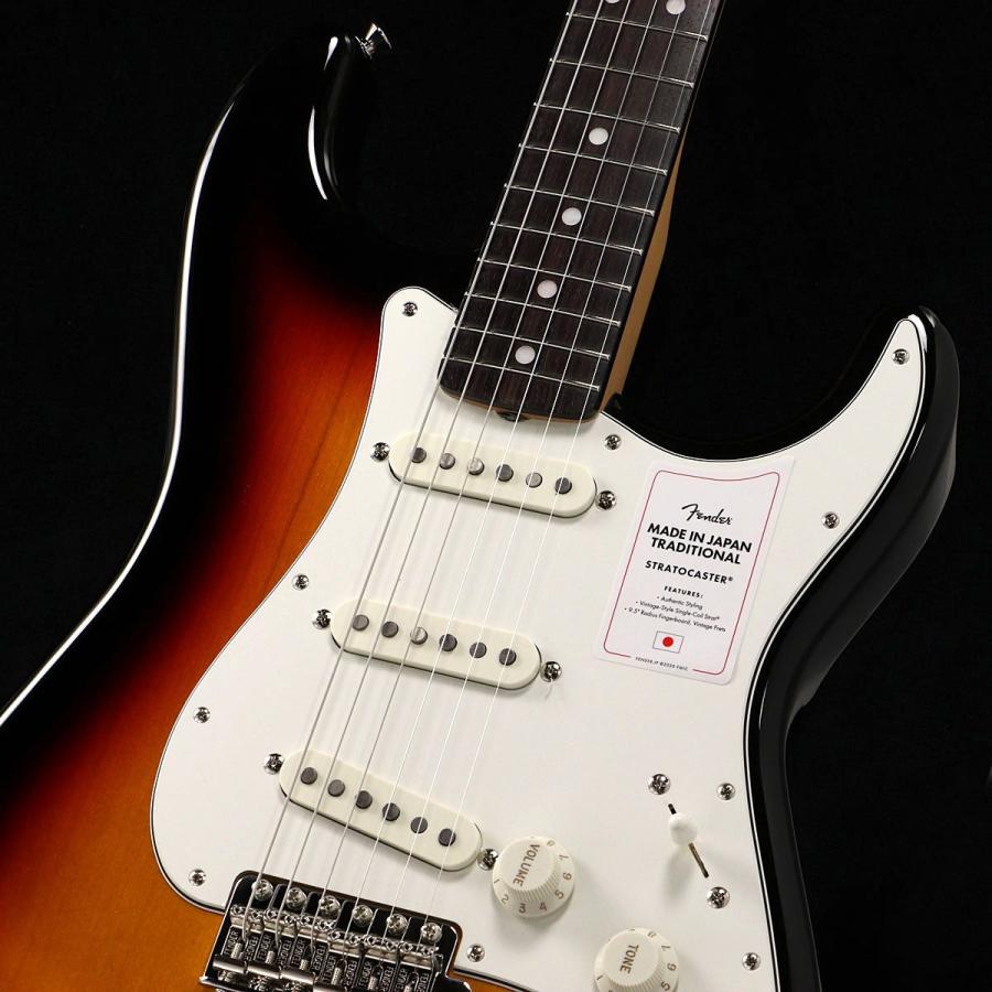 Fender / Made in Japan Traditional Late 60s Stratocaster Rosewood Fingerboard 3-Color Sunburst(渋谷店)(YRK)｜ishibashi-shops｜09