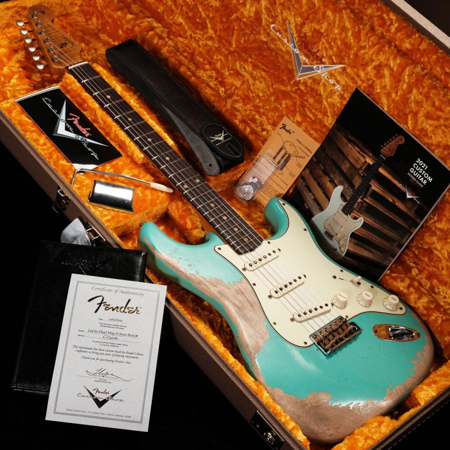 Fender Custom Shop   1960 Stratocaster“DUAL-MAG II”Super Heavy Relic Aged Sea Foam Green(S N CZ557262)(渋谷店)(10 9値下げ)(チョイキズ特価)
