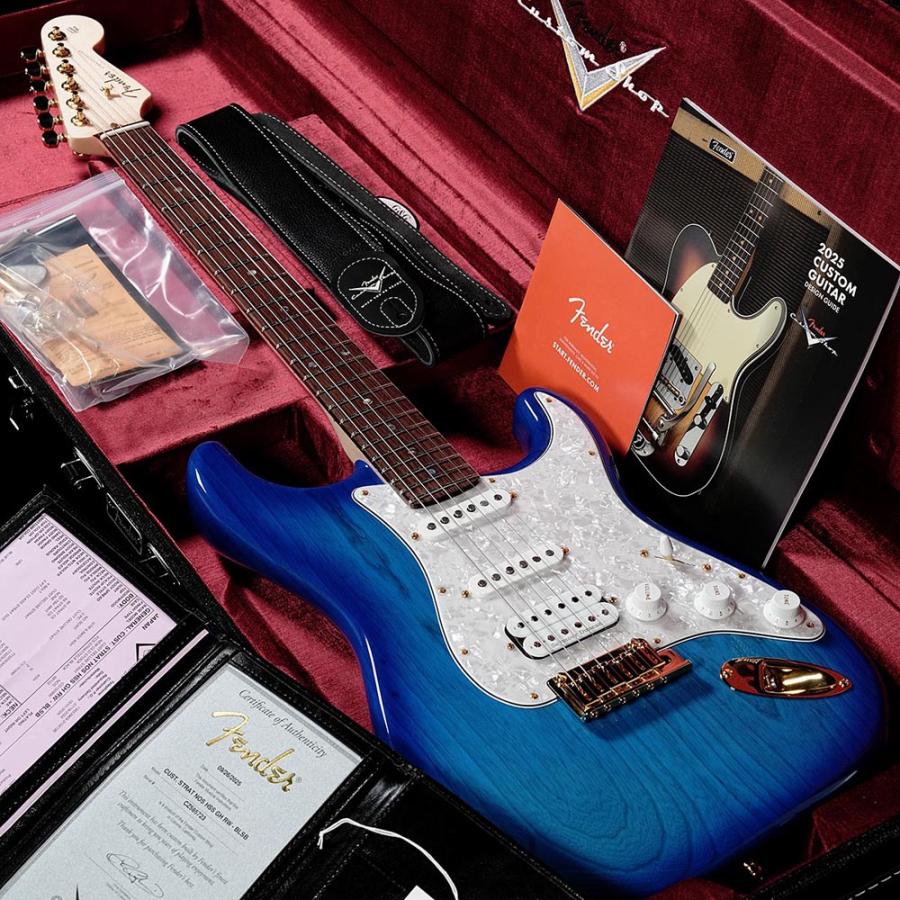 カスタムオーダーメイド　ストラトキャスター Fender Custom Shop / Built Stratocaster HSS NOS Blue Burst[別注
